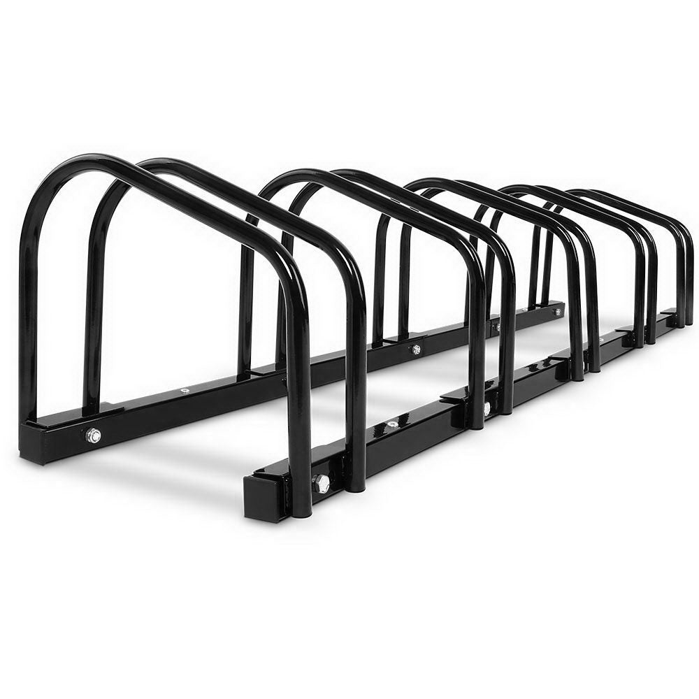 5 Bike Stand Bicycle Rack Floor Parking Holder