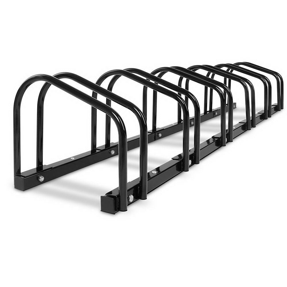 6 Bike Stand Bicycle Rack Floor Parking Holder