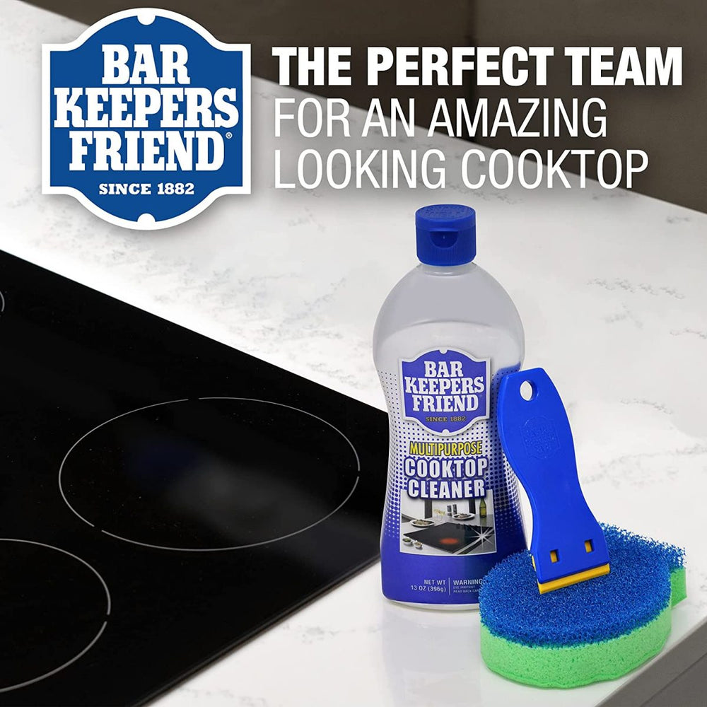 Bar Keepers Friend Cooktop Cleaning Kit 4 Pack