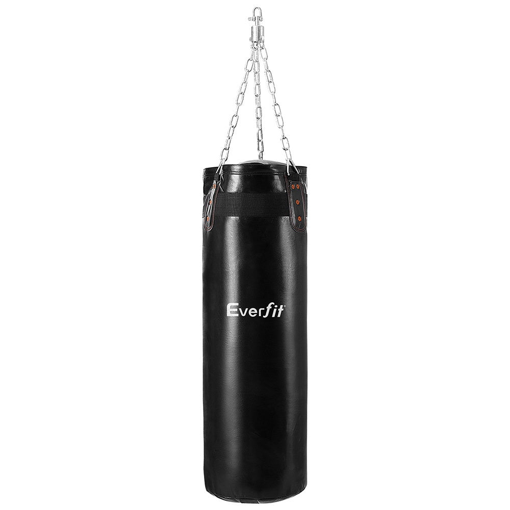 Everfit Hanging Punching Bag Set Black