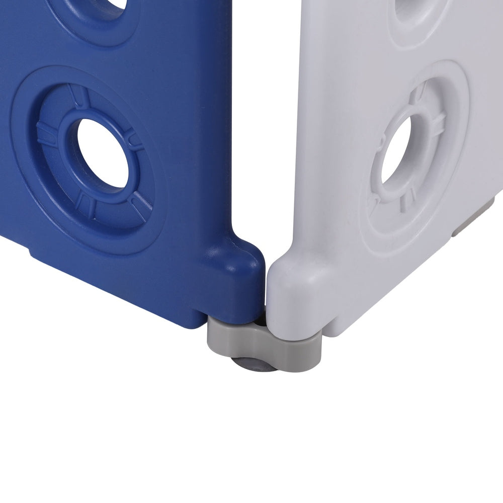 Keezi 24 Pannel Safety Gate Blue