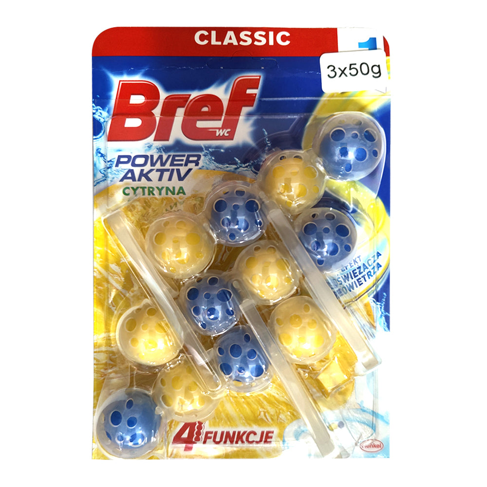 3PK 150g Bref Power Active - Lemon