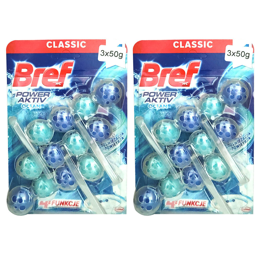 2x 3PK 150g Bref Power Active - Ocean