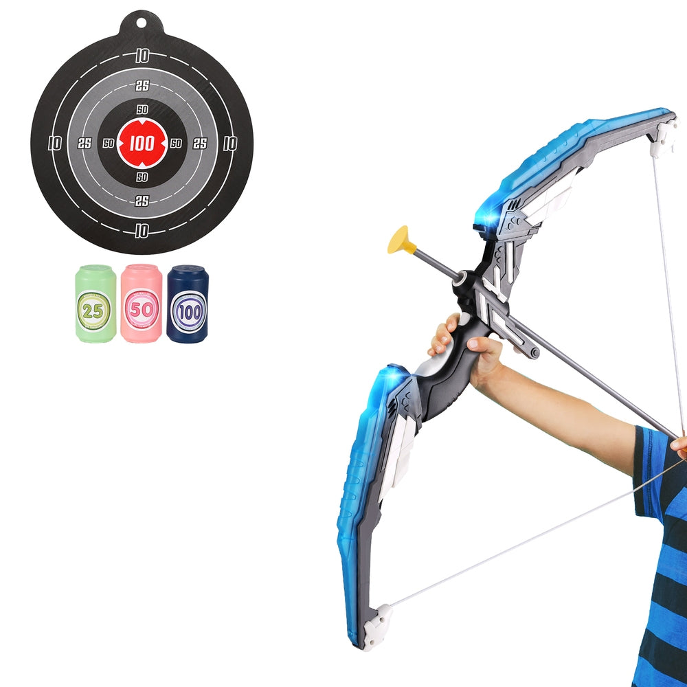 Keezi Kids Bow and Arrow Target Set LED Light