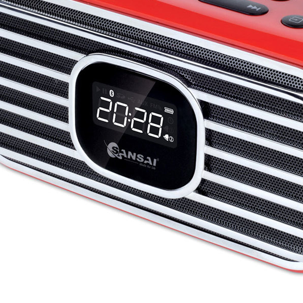 Sansai Bluetooth Speaker - Red