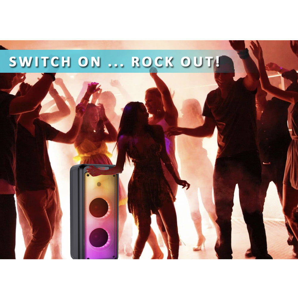 Sansai Bluetooth Party Speaker 400W Black