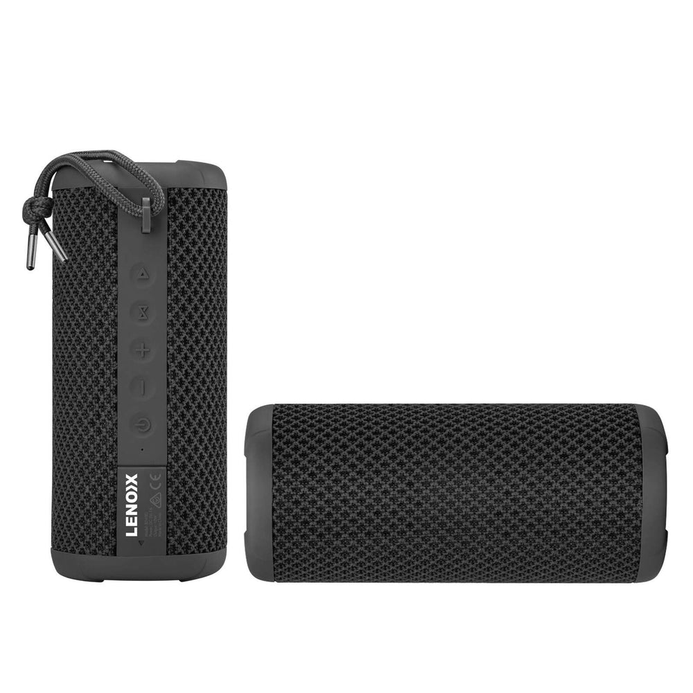 Lenoxx IPX7 Waterproof &amp; Portable Bluetooth Speaker (Black) 10W, 360 Audio