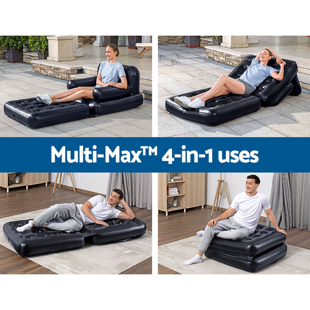 Bestway Inflatable Air Chair with Ottoman