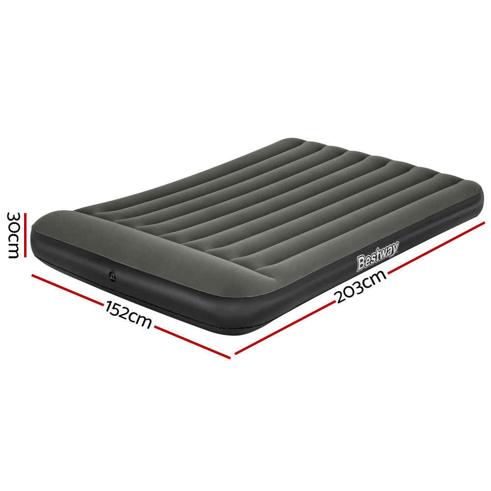 Bestway Air Mattress Queen Bed Inflatable Camping Bed 30CM