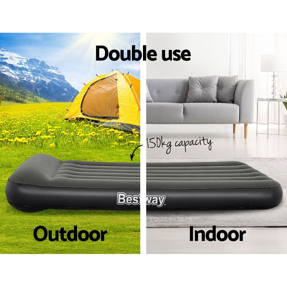 Bestway Air Mattress Single Bed Inflatable Camping