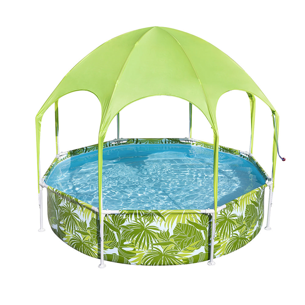 Bestway Steel Pro Splash-In-Shade Swimming Play Pool