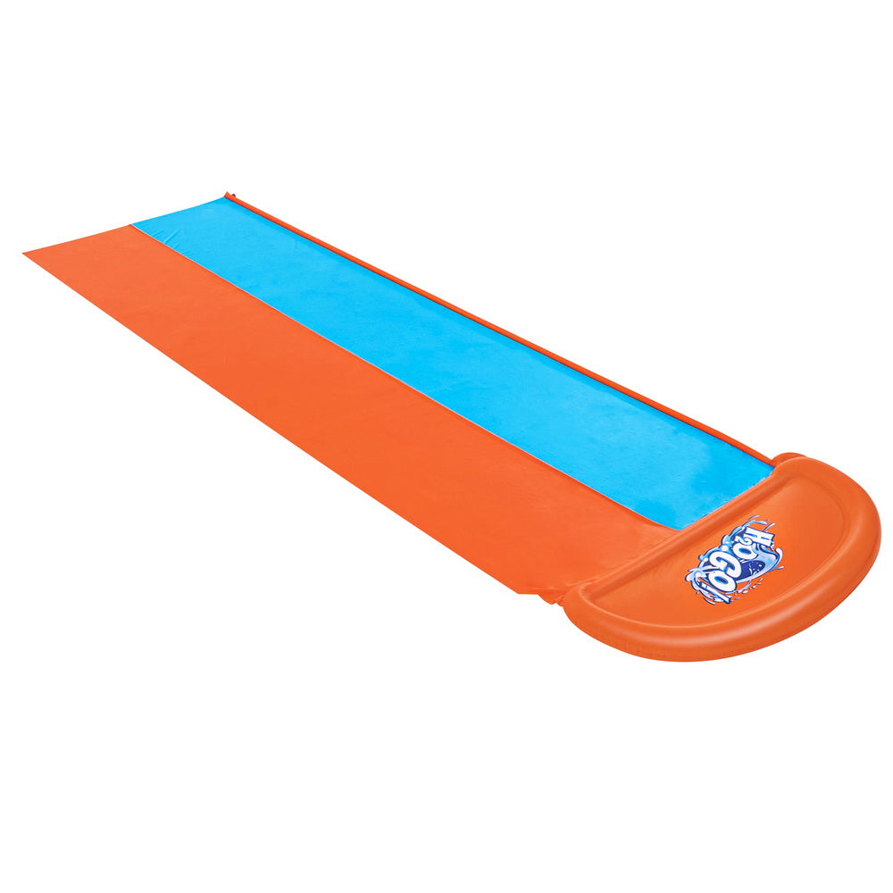 Bestway 4.88m Double Lane Inflatable Water Slip Slide - Orange/Blue