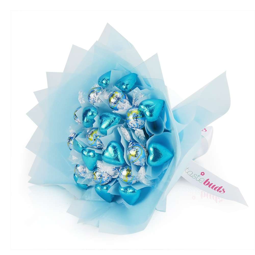 Blue Heaven Chocolate Bouquet