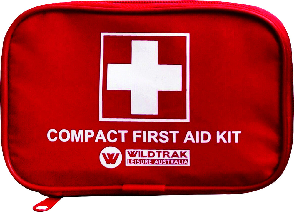 51pc Wildtrak Compact First Aid Kit Family Survival Bag