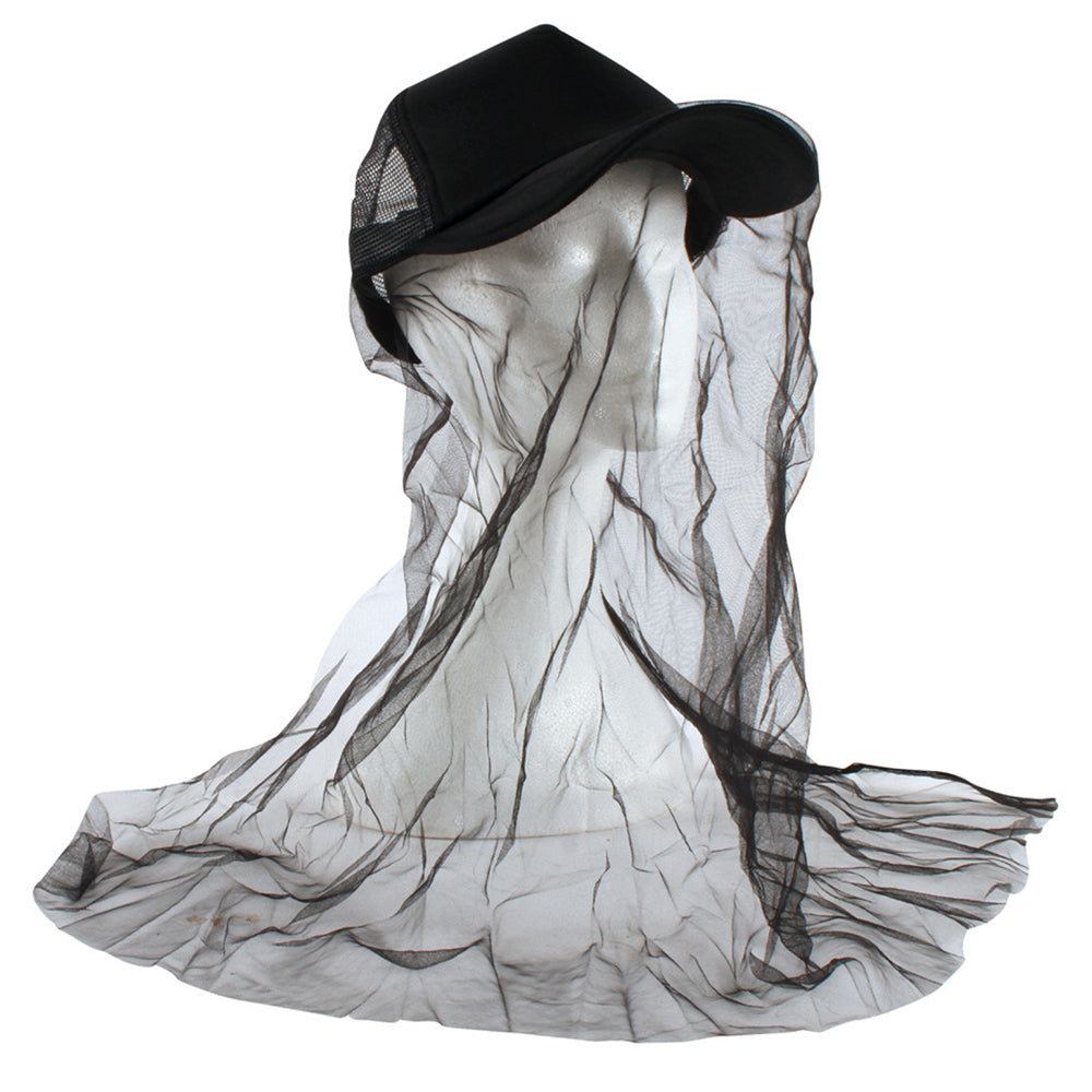 Wildtrak Mosquito Net Cap Black