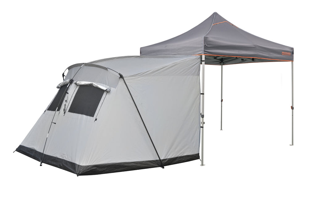Wildtrak Side Tent 3.0 Outdoor Camping Shelter For 3m Gazebo - Grey
