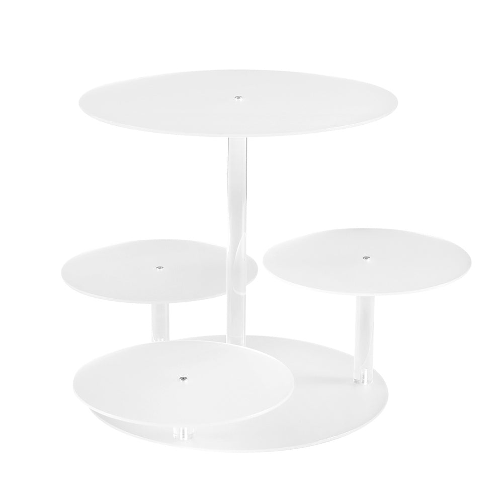 5-Star Chef Cake Stand 5 Tiers Acrylic