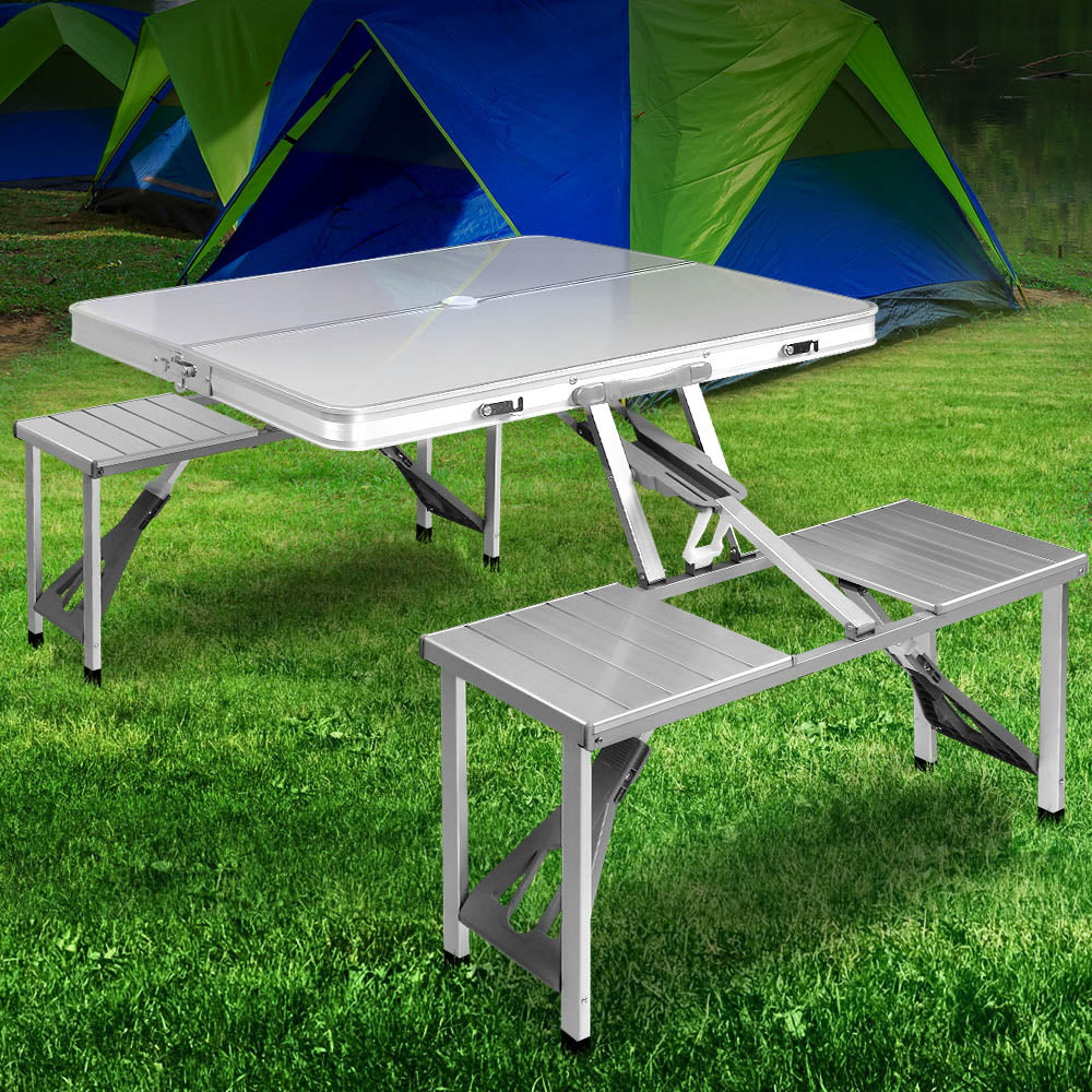 Weisshorn Folding Camping Table 85CM
