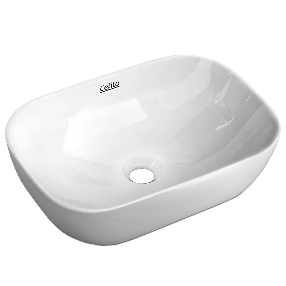 Cefito Ceramic Bathroom Basin White
