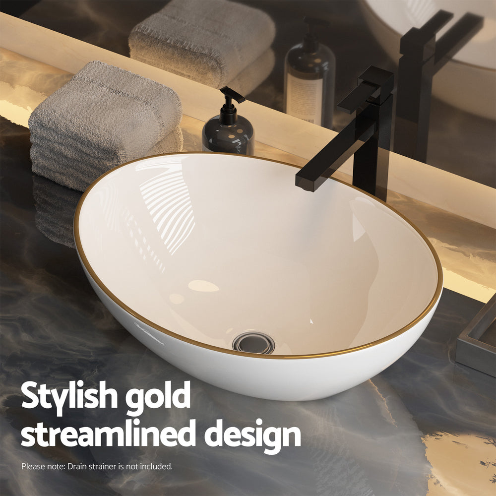 Cefito Bathroom Basin Vanity Sink 41x34cm