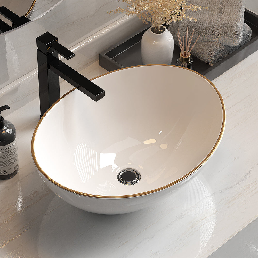 Cefito Bathroom Basin Vanity Sink 41x34cm