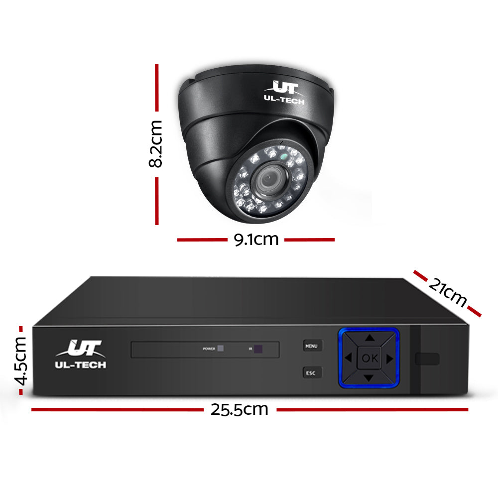 UL-TECH Security Camera System 8CH 4 2TB