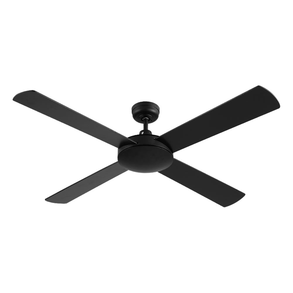 Devanti 52 Inch Ceiling Fan with Remote Black