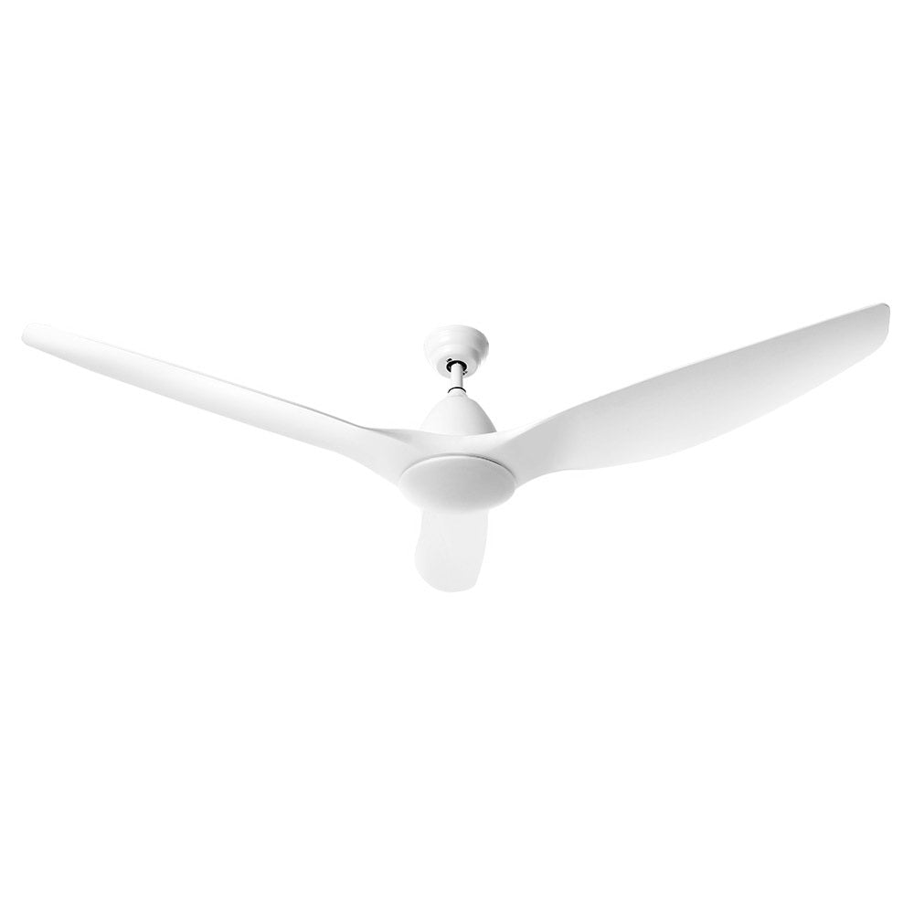 Devanti 3 Blade Ceiling Fan with LED 1600mm White