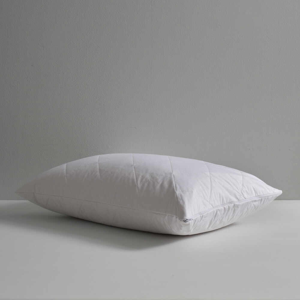 Canningvale 73cm 200 Gsm Cotton Pillow Protector White