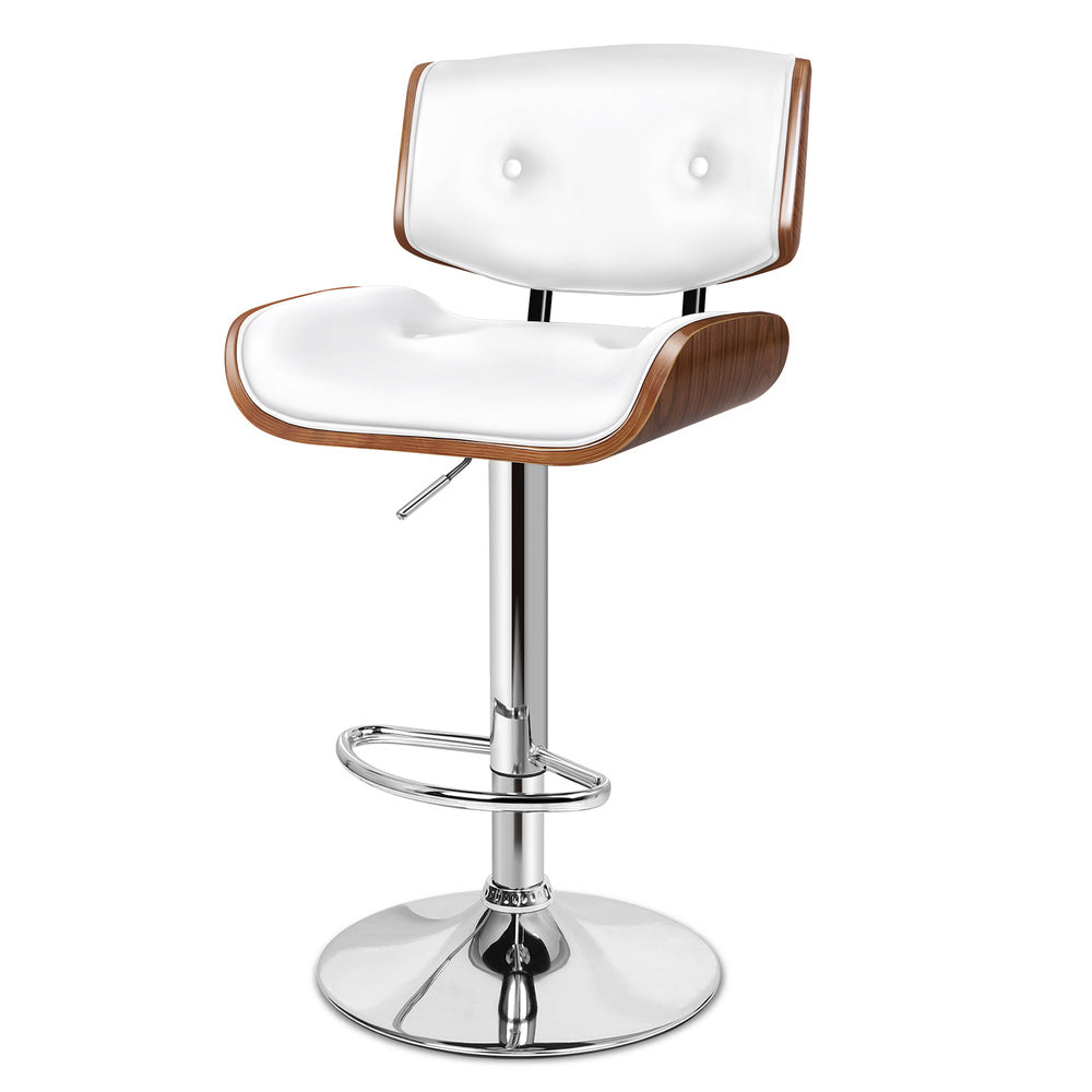 ALFORDSON Set of 1 Odette Bar Stool (White)