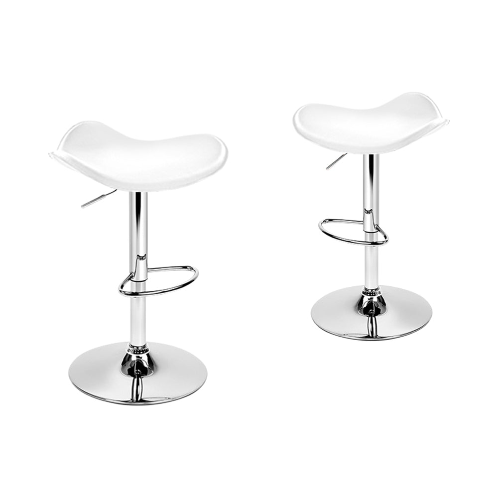 ALFORDSON Set of 2 Portia Bar Stools (White)