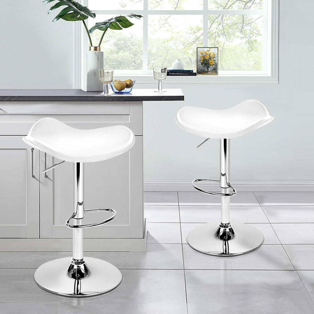 ALFORDSON Set of 2 Portia Bar Stools (White)