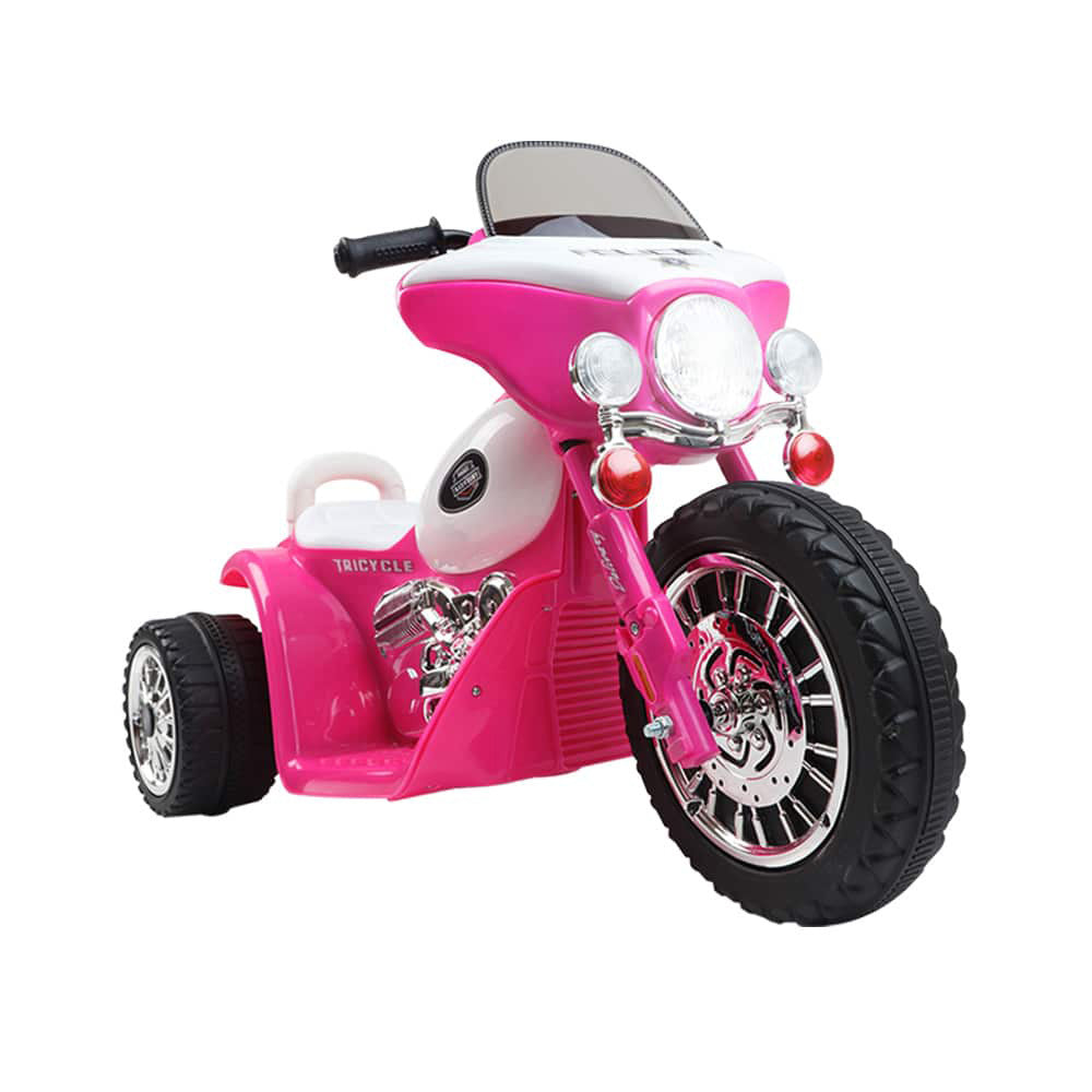 ALFORDSON Kids Ride On Car Electric Motorcycle 25W Motor Harley-Inspired Pink