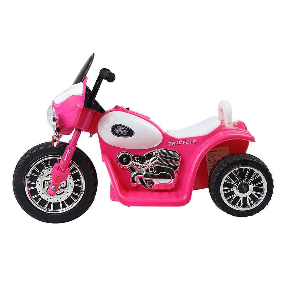 ALFORDSON Kids Ride On Car Electric Motorcycle 25W Motor Harley-Inspired Pink