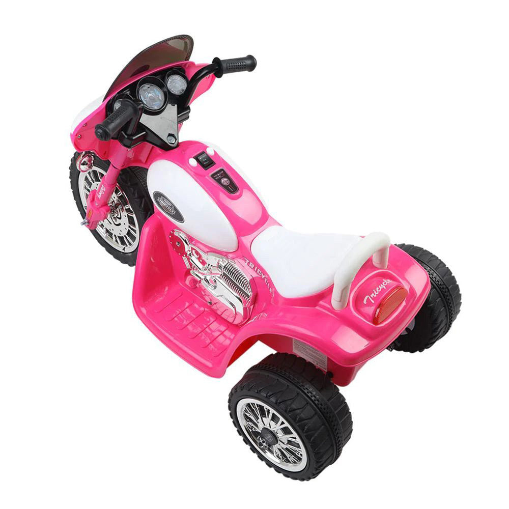 ALFORDSON Kids Ride On Car Electric Motorcycle 25W Motor Harley-Inspired Pink