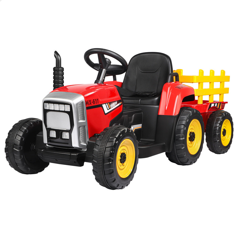 ALFORDSON Kids Ride On Car Tractor 12V Electric Toy Vehicle Child Toddlers Red