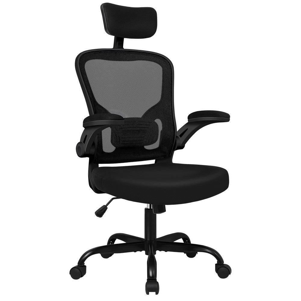 ALFORDSON Mesh Office Chair Adjustable Lumbar Support All Black