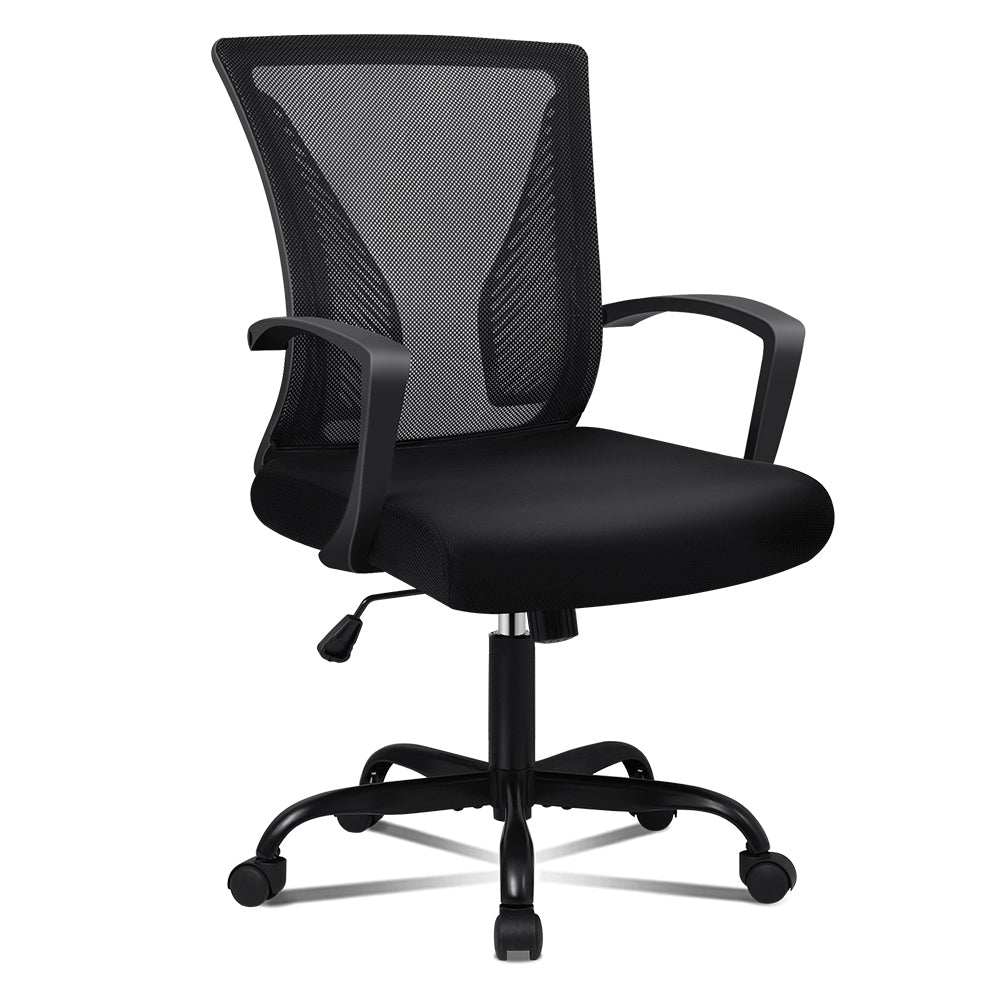 ALFORDSON Mesh Office Chair Tilt Adjustment All Black