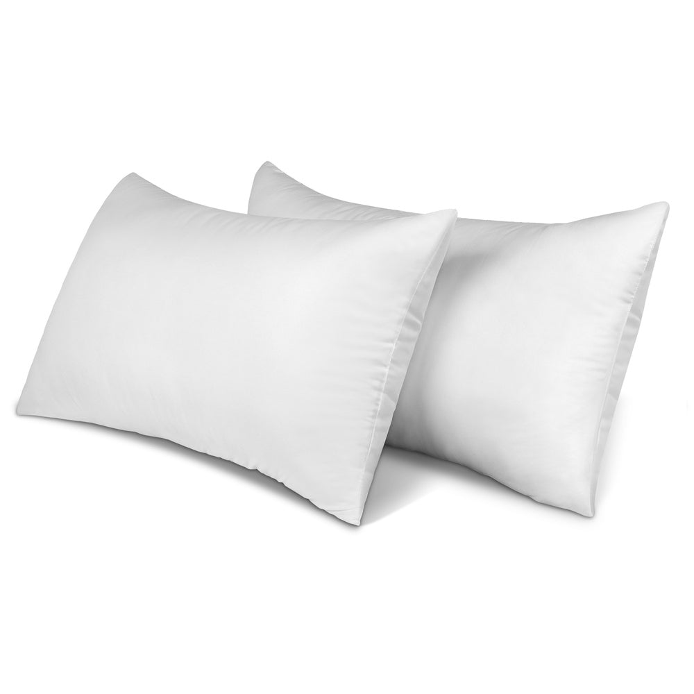 STARRY EUCALYPT Microfibre Bed Pillow 1.2kg Filling Set of 2