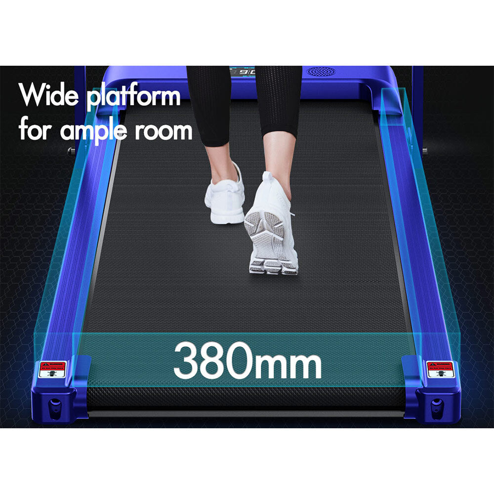 BLACK LORD Treadmill Electric Walking Pad Home Office Gym Fitness Foldable