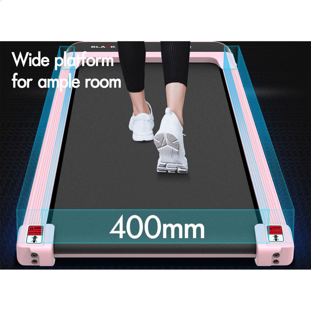 BLACK LORD Treadmill Electric Walking Pad Home Office Gym Fitness Incline MS2 Pink