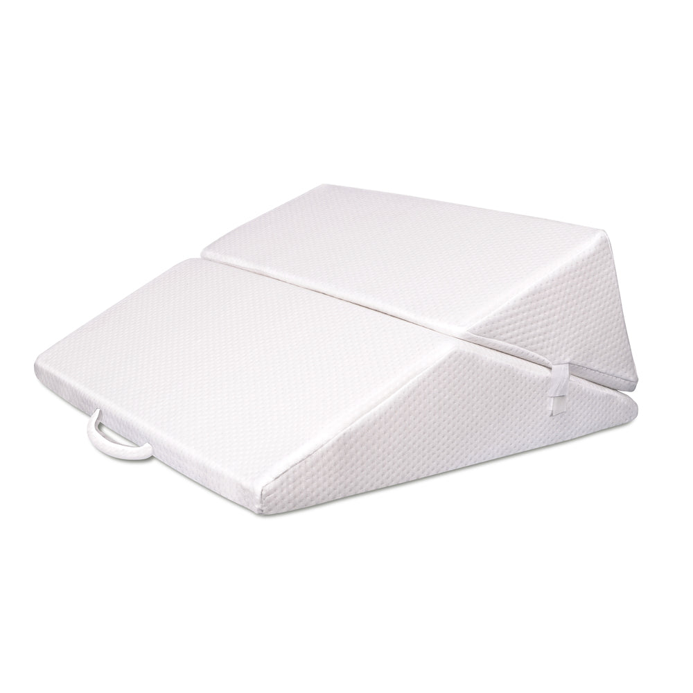 STARRY EUCALYPT Wedge Pillow Memory Foam Cool Gel Set of 2 - Small &amp; Big Pillows