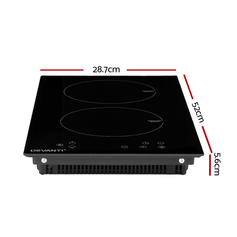 Devanti Electric Induction Cooktop 30cm