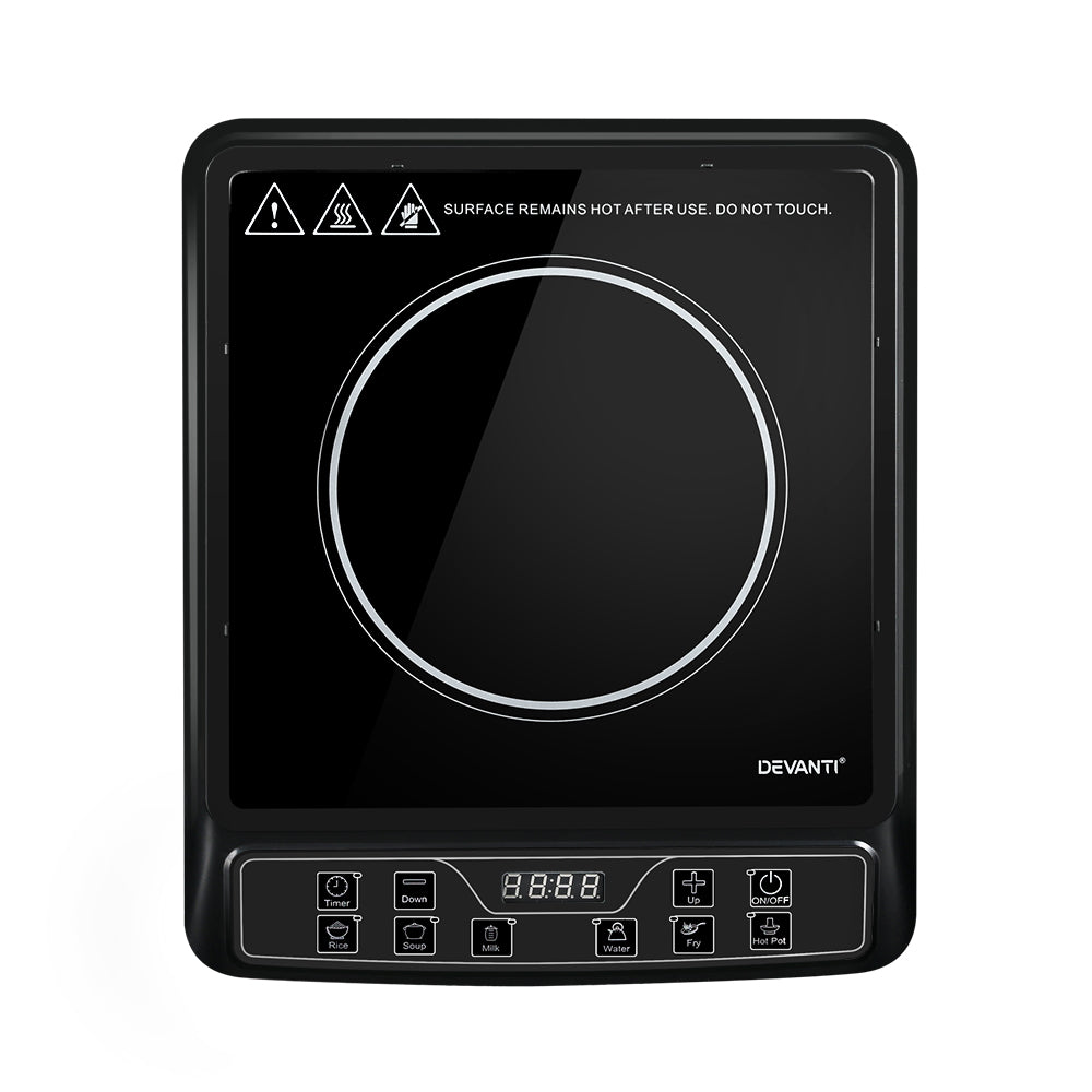 Devanti Electric Induction Cooktop Portable