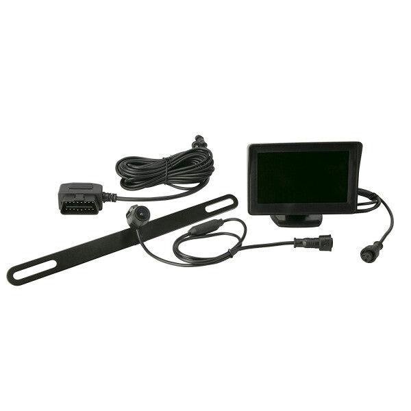 Scoshe Plug &amp; Play Backup Reverse Camera w/ Monitor - Black