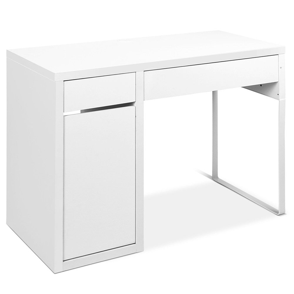 Artiss Office Computer Drawer Desk White