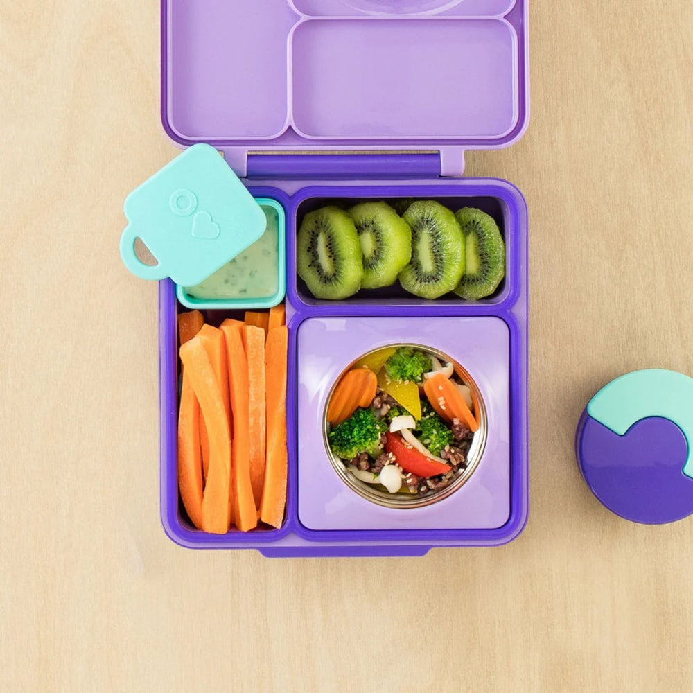 OMIEBOX HOT &amp; COLD BENTO BOX - PURPLE PLUM