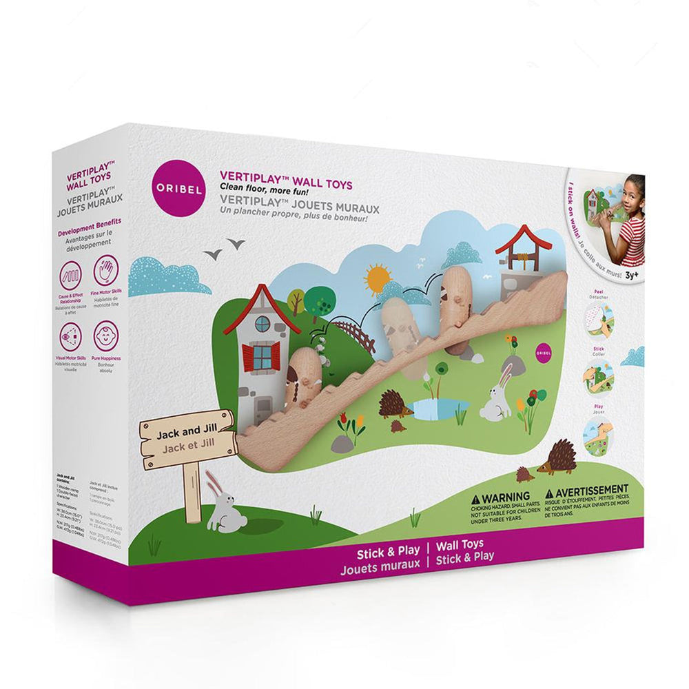 Oribel VertiPlay Wall Toy: Jack &amp; Jill