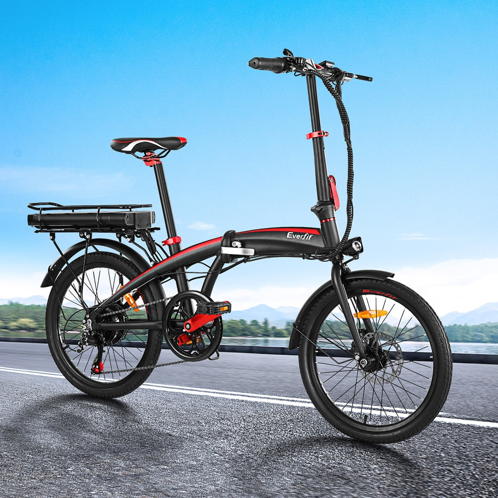 Everfit Folding Electric Bike Rechargeable