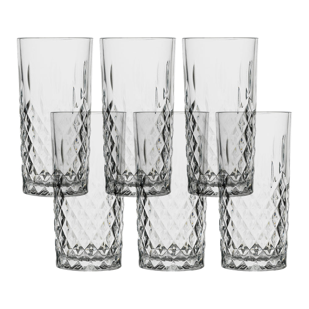 6pc Ecology Remi 320ml/15cm Hi Ball Glass Tumblers